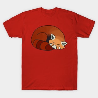 Sleepy Red Panda T-Shirt